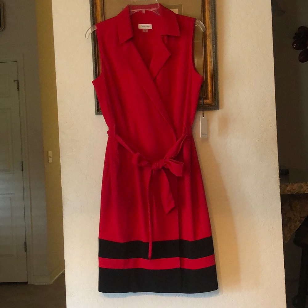 Calvin Klein Zip Up Dress